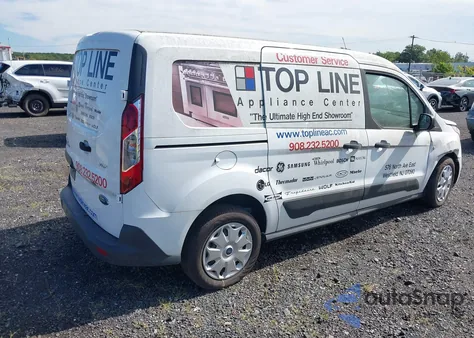 2017 Ford Transit Connect Xlt z USA, uszkodzony, nr VIN NM0LS7F7XH1305285